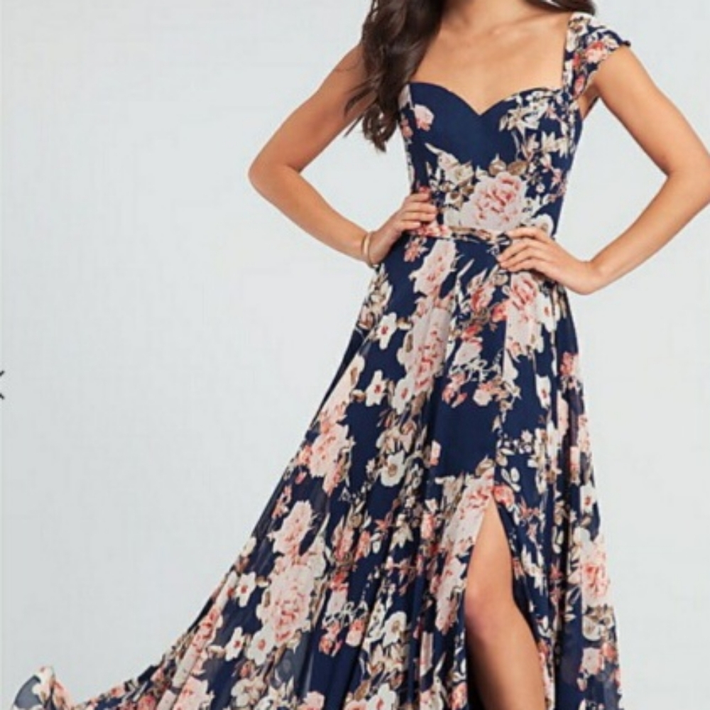 Kleinfeld bridesmaid dress